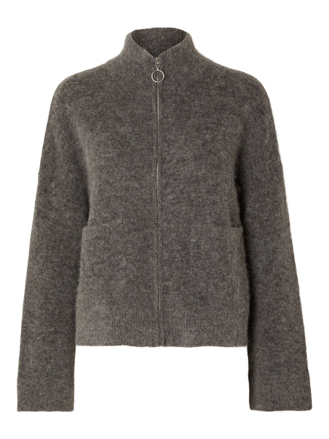 SLFSIA Cardigan - Medium Grey Melange